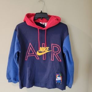 Vintage Colorblock kids Nike Air hoodie